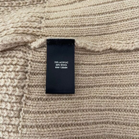 Torrid Plus 2X Cardigan Sweater Pockets Open Front Light Brown Lounge - Picture 3 of 12